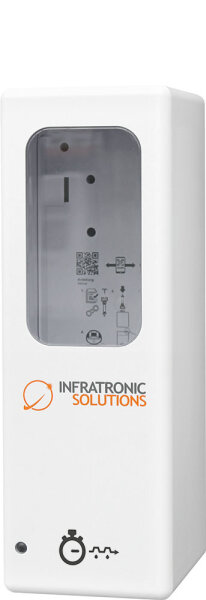 Hygienespender IT 500 AW Euro-2 weiß NT mit Ein-und Ausdrehhilfe | Neutralisation