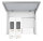Hygieneschrank SLIMLINE XS incl. Ausstattung