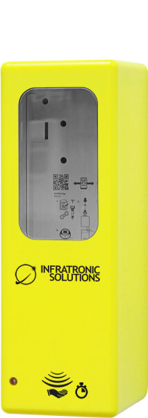Hygienespender IT 500 AG Euro-2 gelb TIME CONTROL / EINWIRKZEITKONTROLLE
