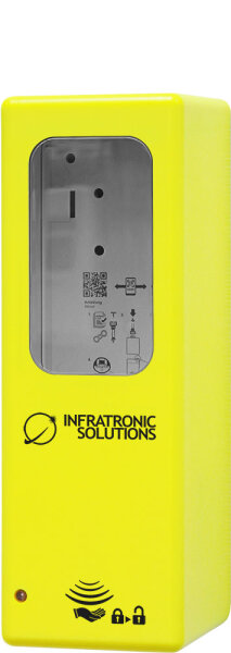Hygienespender IT 500 AG Euro-2 gelb ACCESS CONTROL / ZUTRITTSKONTROLLE