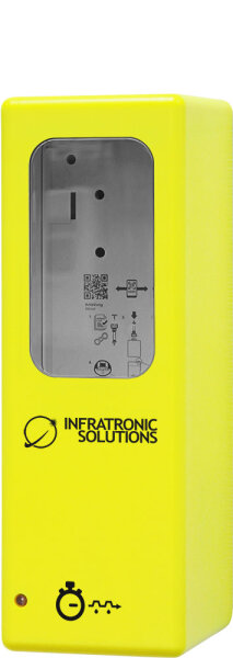Hygienespender IT 500 AG Euro-2 gelb NT mit Ein-und Ausdrehhilfe | Neutralisation