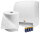 Komplettset für Papierspender inkl. 6 x Papierrollen 2-lagig & Batterieset