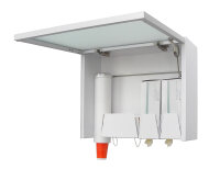 Hygieneschrank SLIMLINE XS incl. Ausstattung Frontklappe...