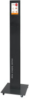 INFRA HYGIENESTATION rollbar geteilt mit Rückwand...